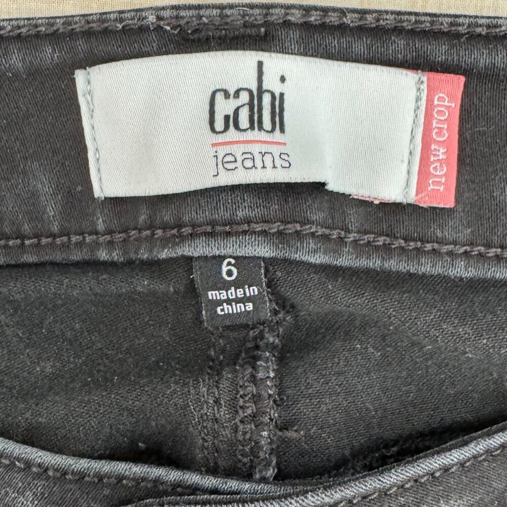 CAbi New Crop Ankle Skinny Jeans - Size 6 - Style 3189 - Picture 9 of 11